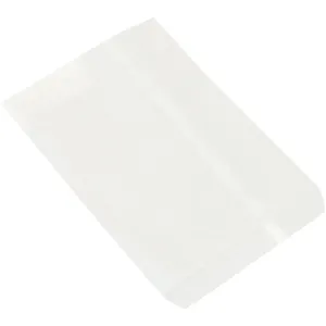 8 1/2 x 11" White Flat Merchandise Bags