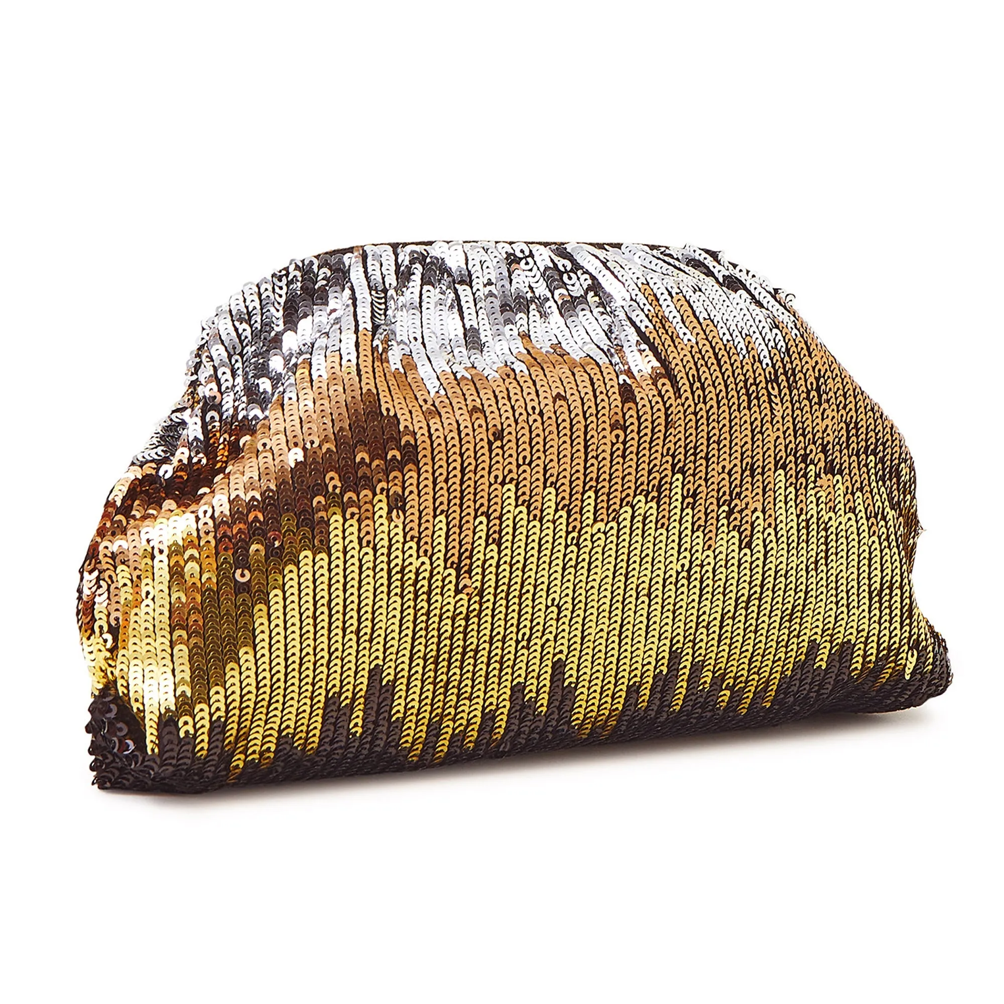 Accessorize London Women's Multi Ombre Sequin Clutch