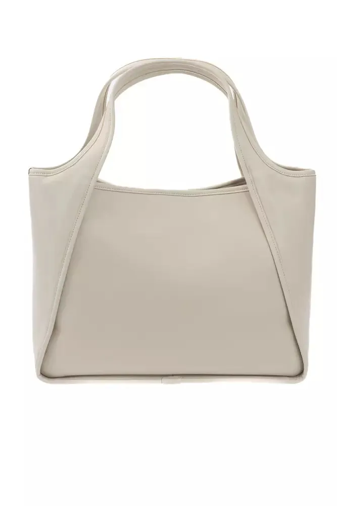 Baldinini Trend Beige Polyurethane Women Handbag