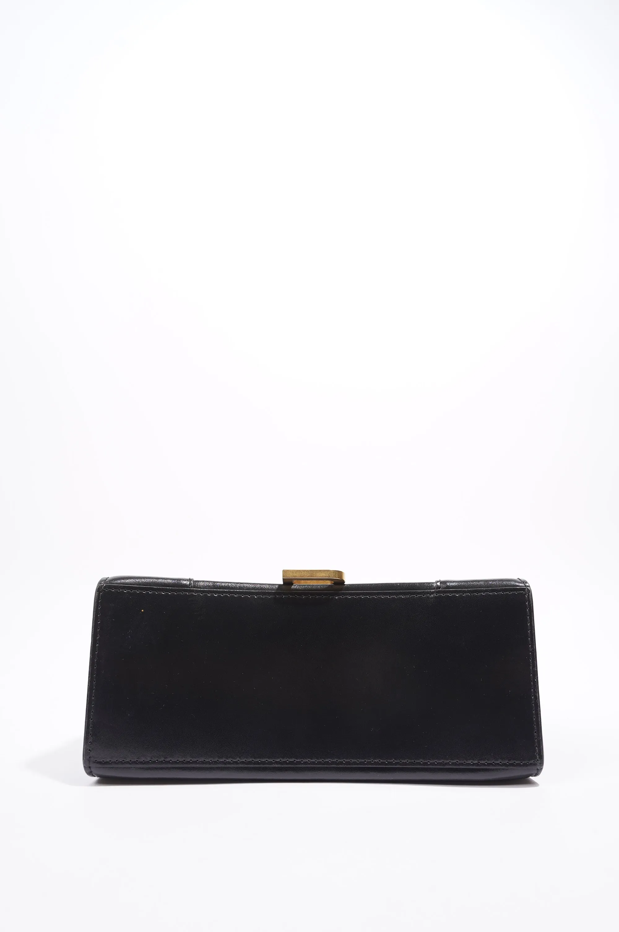 Balenciaga Hourglass Black Leather Small