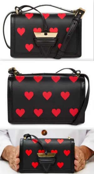 Barcelona Valentines Small Bag Black/Red