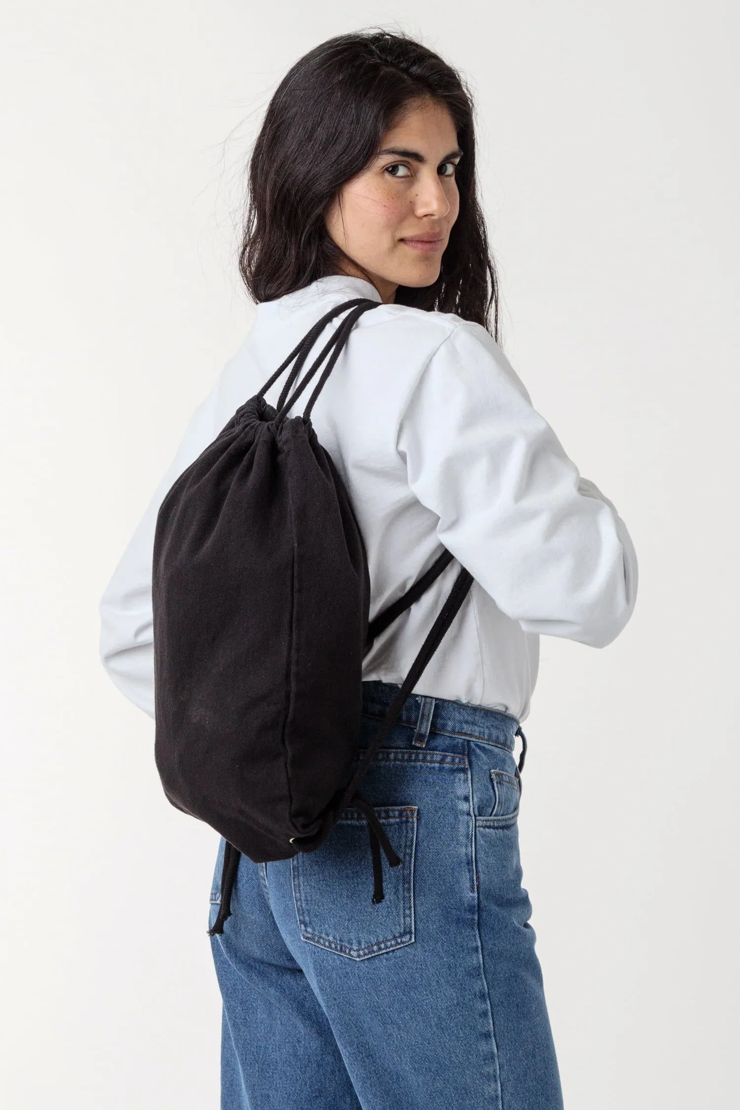 BD09 - Bull Denim Drawstring Backpack