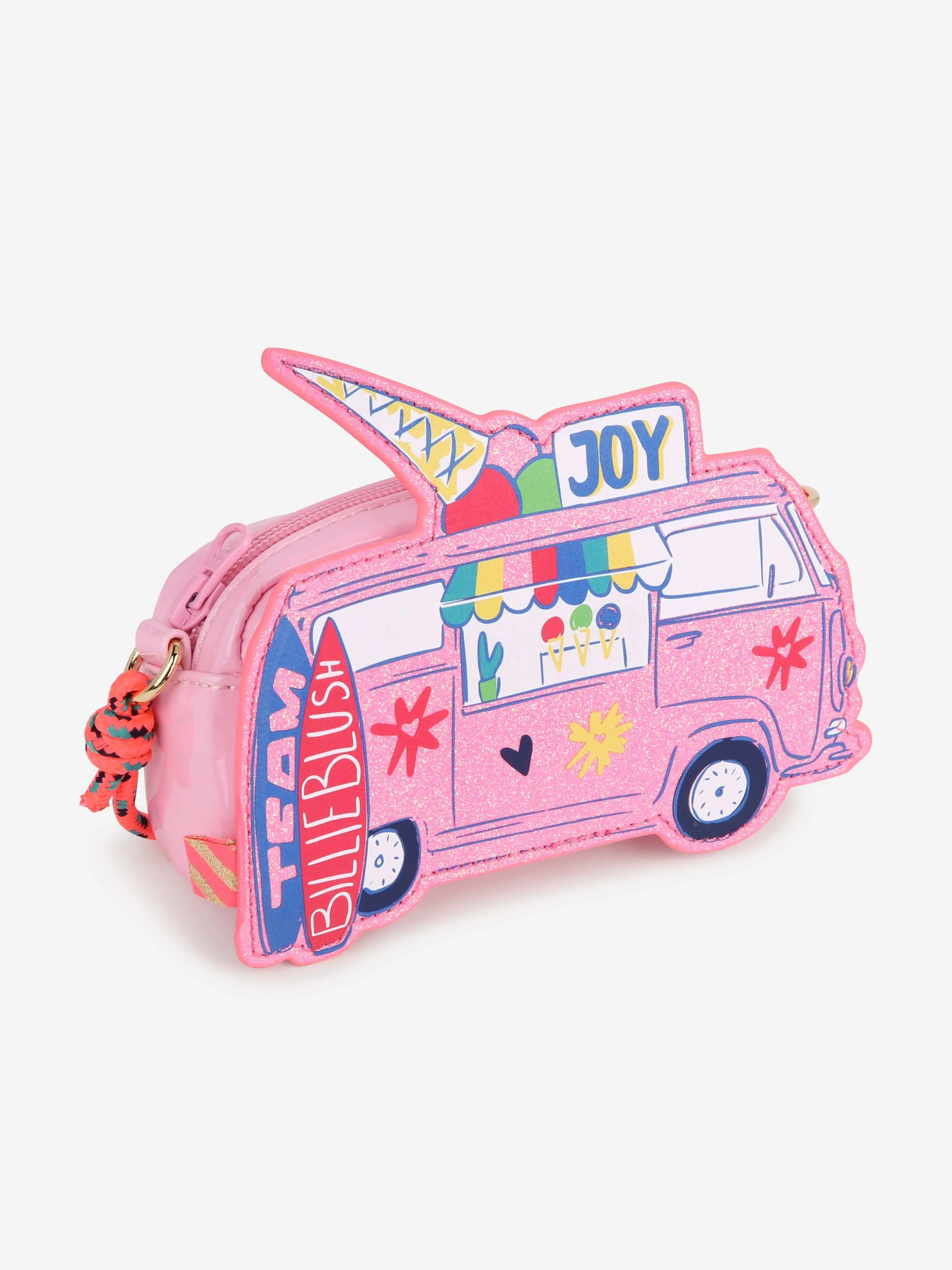 Billieblush Girls Ice Cream Van Crossbody Bag in Pink (15cm)