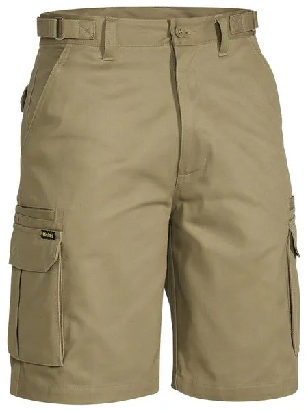 Bisley 8 Pocket Cargo Short - Khaki (BSHC1007)