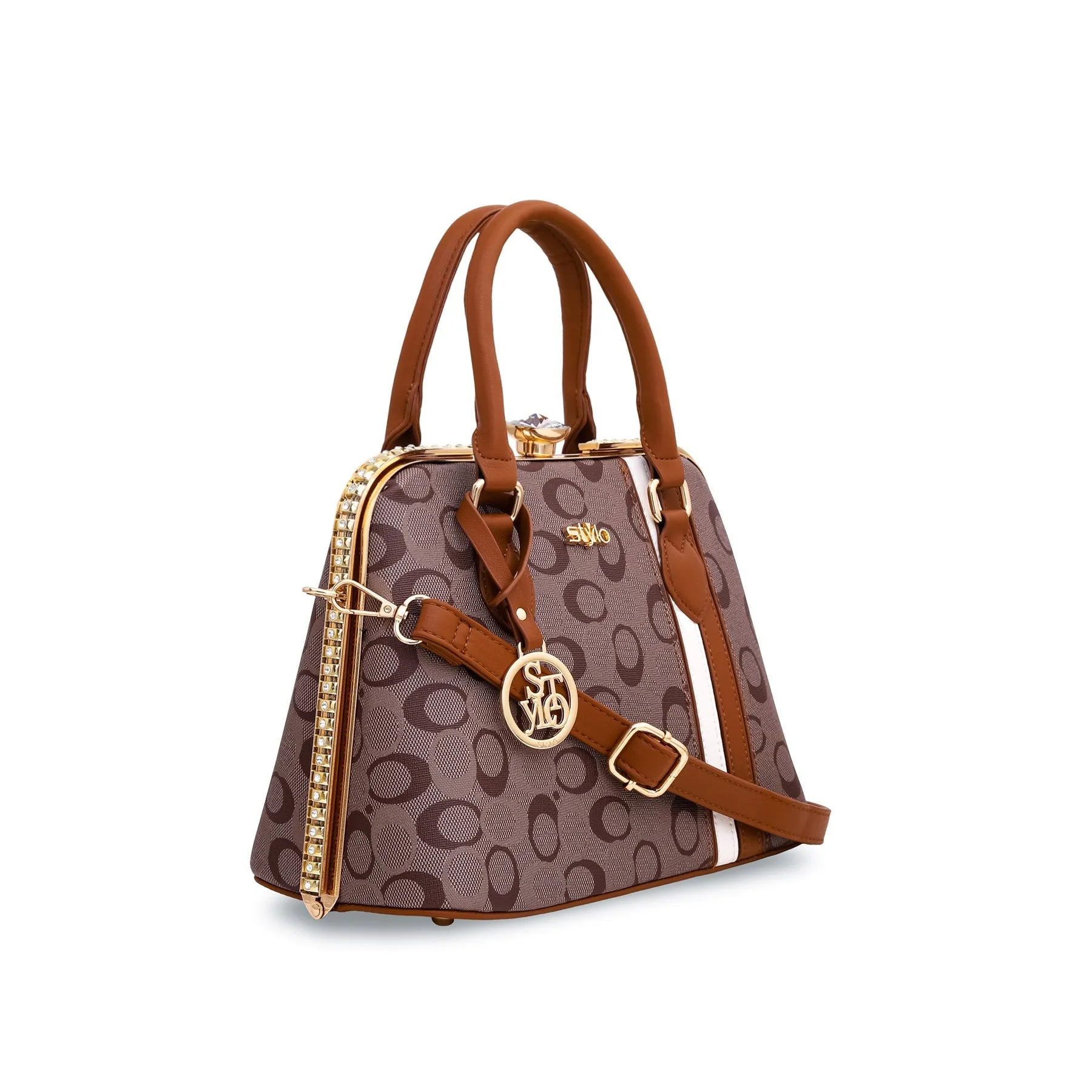 Brown Formal Hand Bag P36043