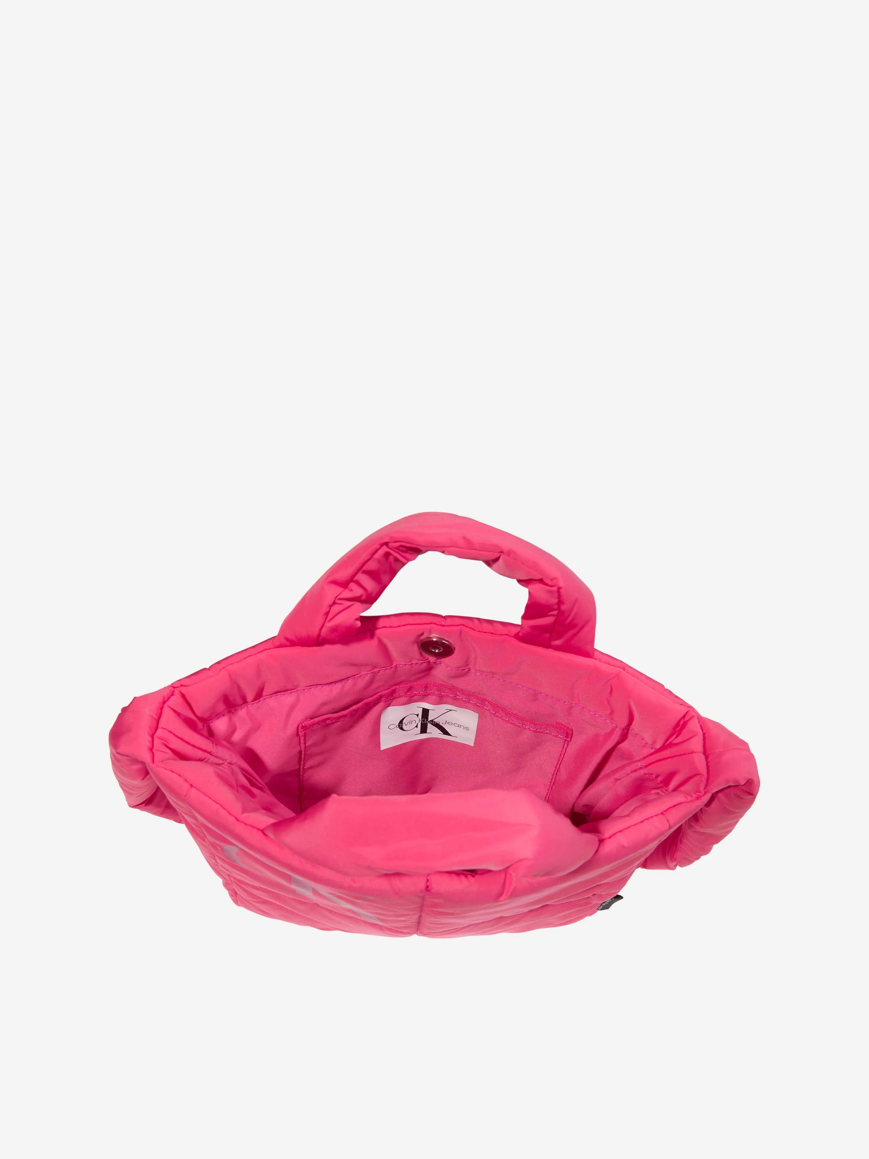 Calvin Klein Girls Puffer Crossbody Bag in Pink