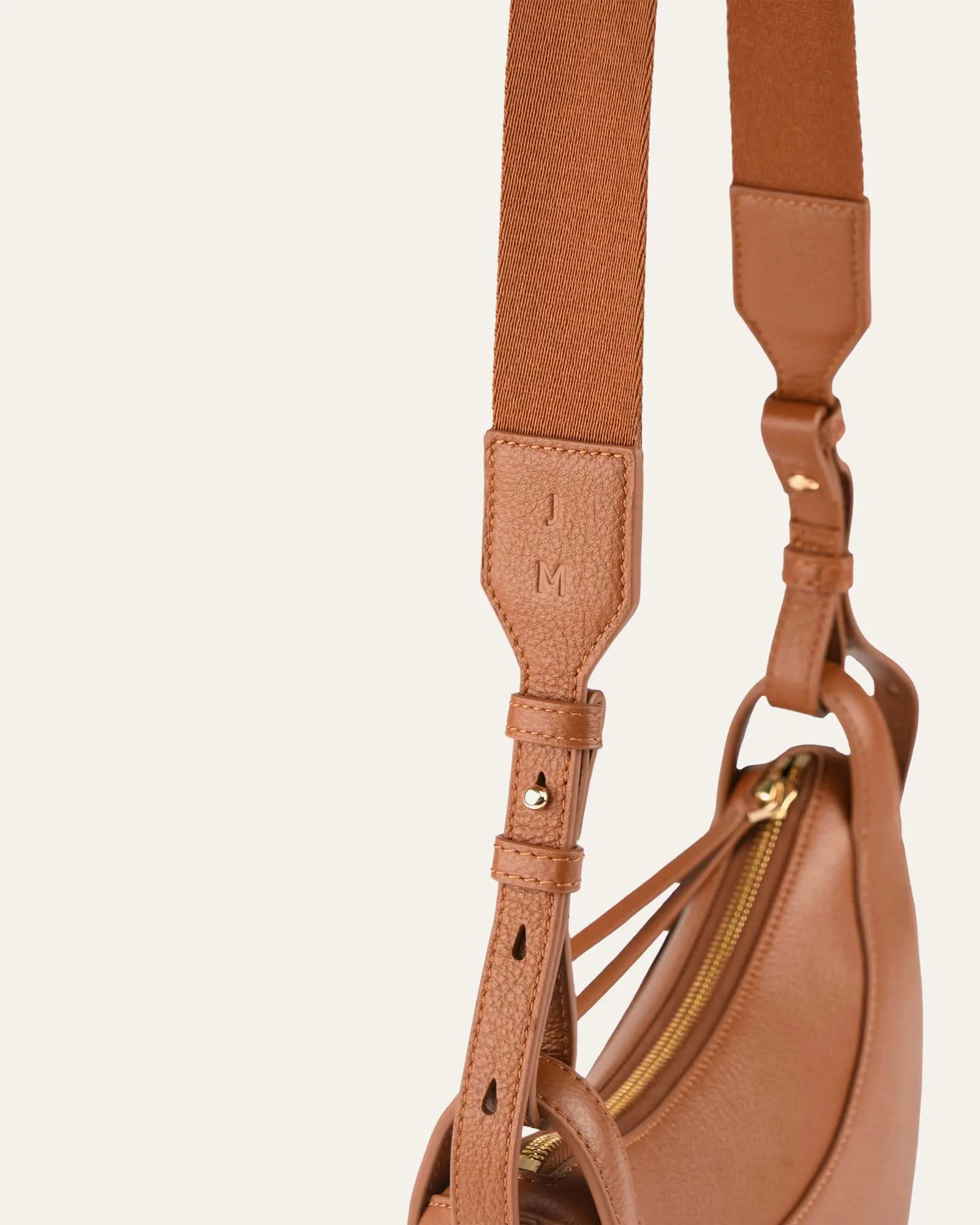 CATO SHOULDER BAG TAN LEATHER