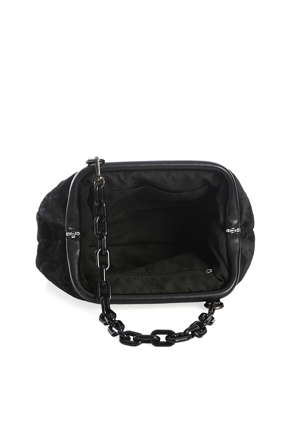 Chandelier Velvet Purse by Banned Apparel