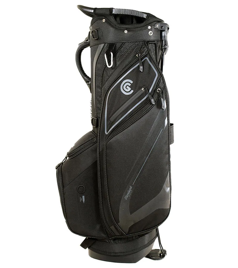 Cleveland Golf Lightweight Stand Bag- Black/Black