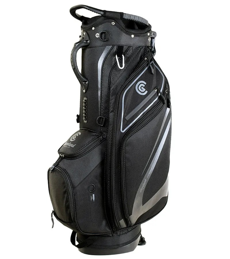 Cleveland Golf Lightweight Stand Bag- Black/Black