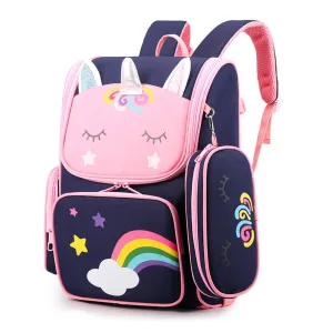 deanwangkt Cartoon 3D Creative Unicorn Children School Bags Girls Sweet Kids School Backpack Lightweight Waterproof Primary Schoolbags Big