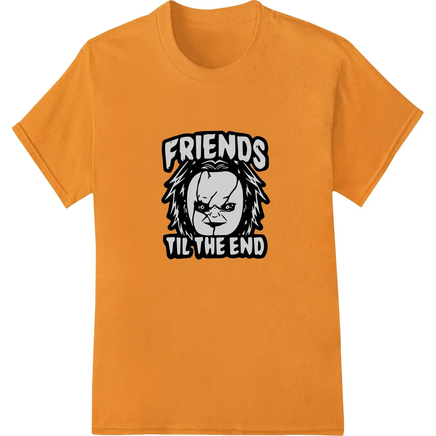 Edgy "Friends Til The End" Halloween DTF Print Transfer