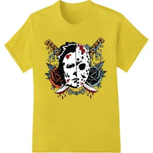 Edgy Skull Tattoo Style DTF Heat Transfer Print