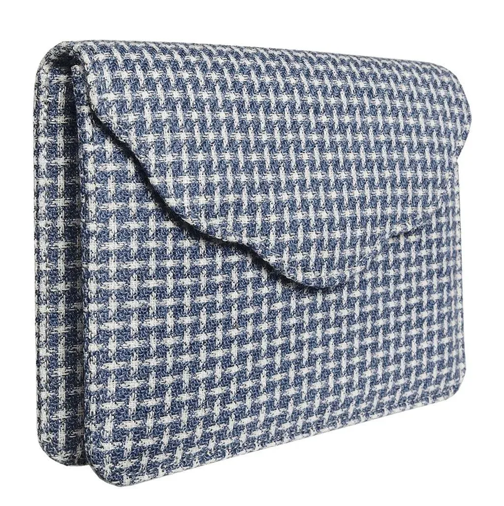 Fabric Belt Pouch Blue