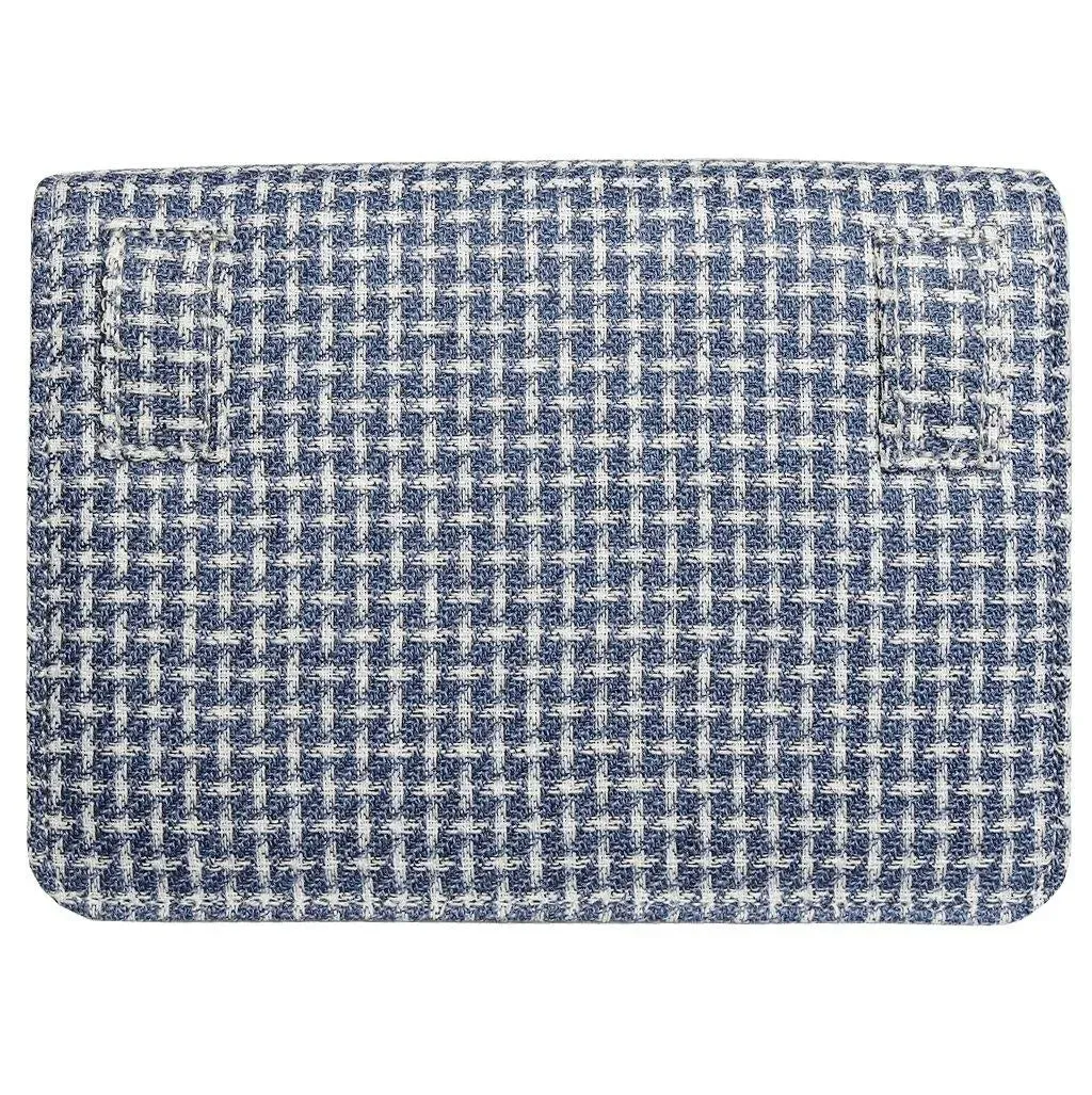 Fabric Belt Pouch Blue