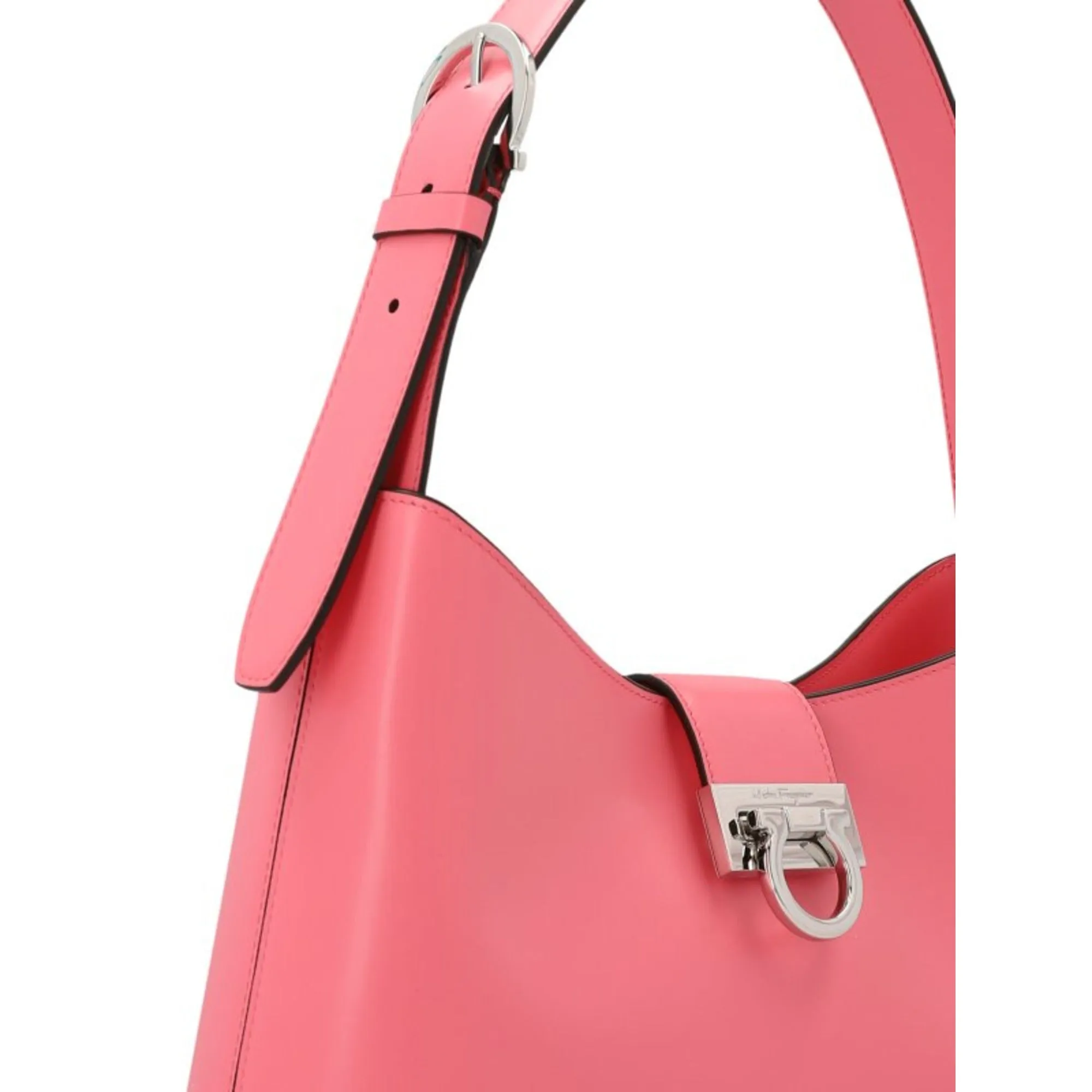 Ferragamo Trifolio Shoulder Bag Pink