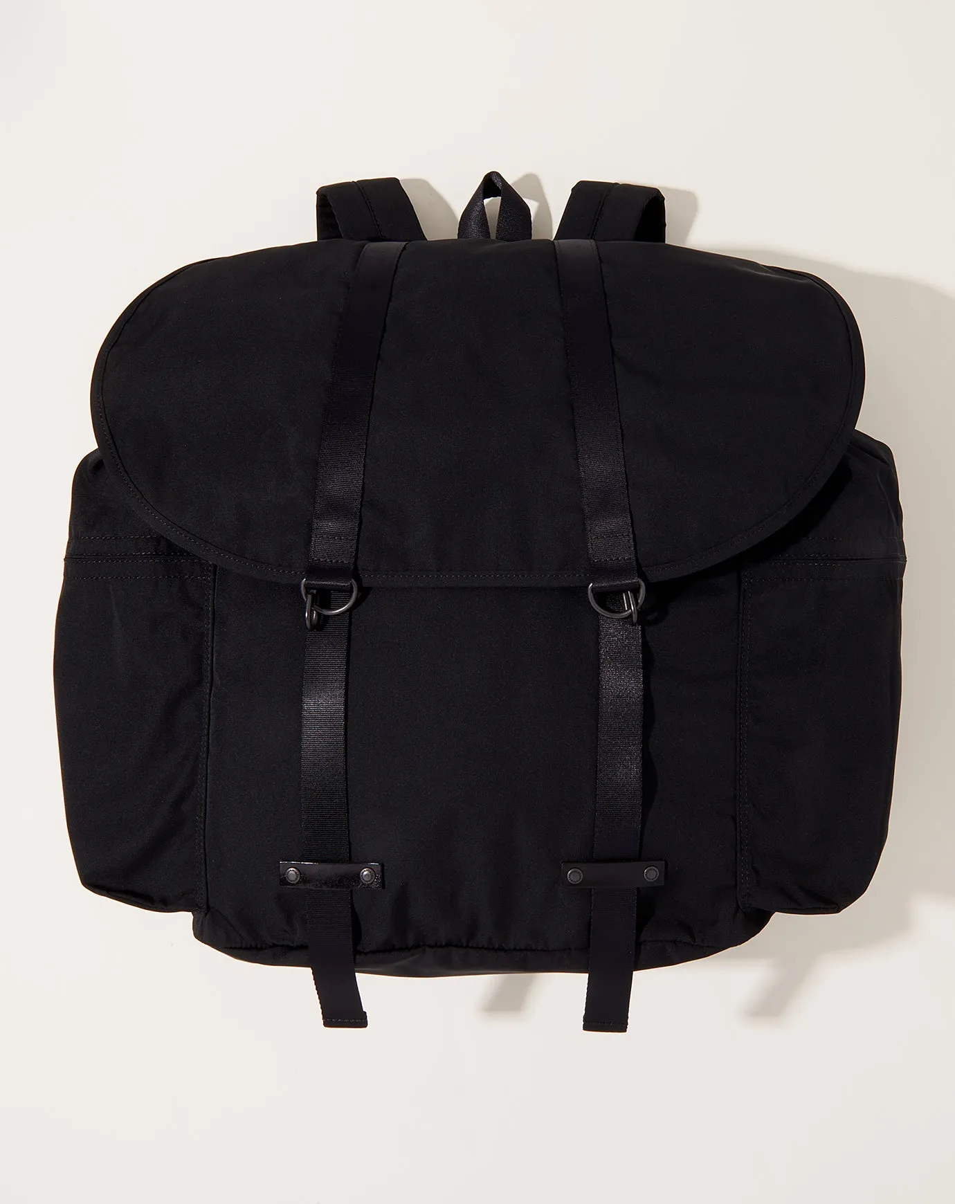 Gabardine Backpack XL in Black