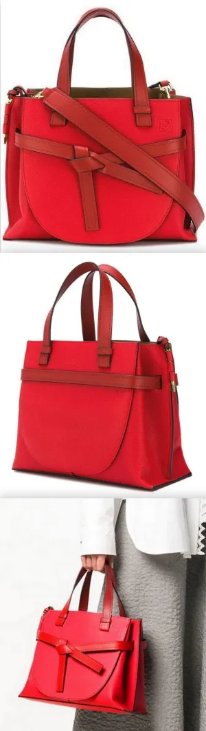 Gate handle bag, Red