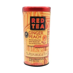 Ginger Peach Rooibos Bags