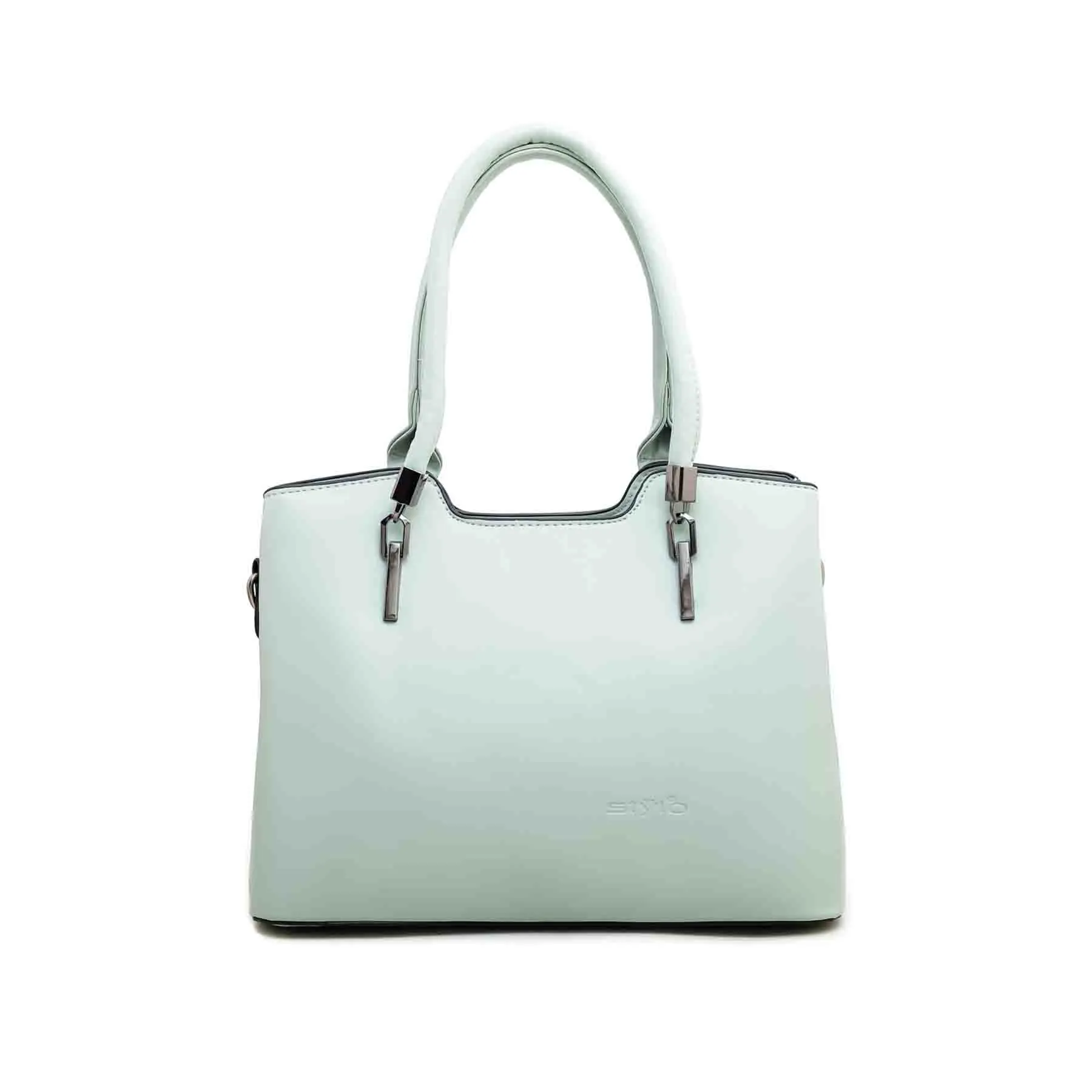 Green Formal Hand Bag P35864