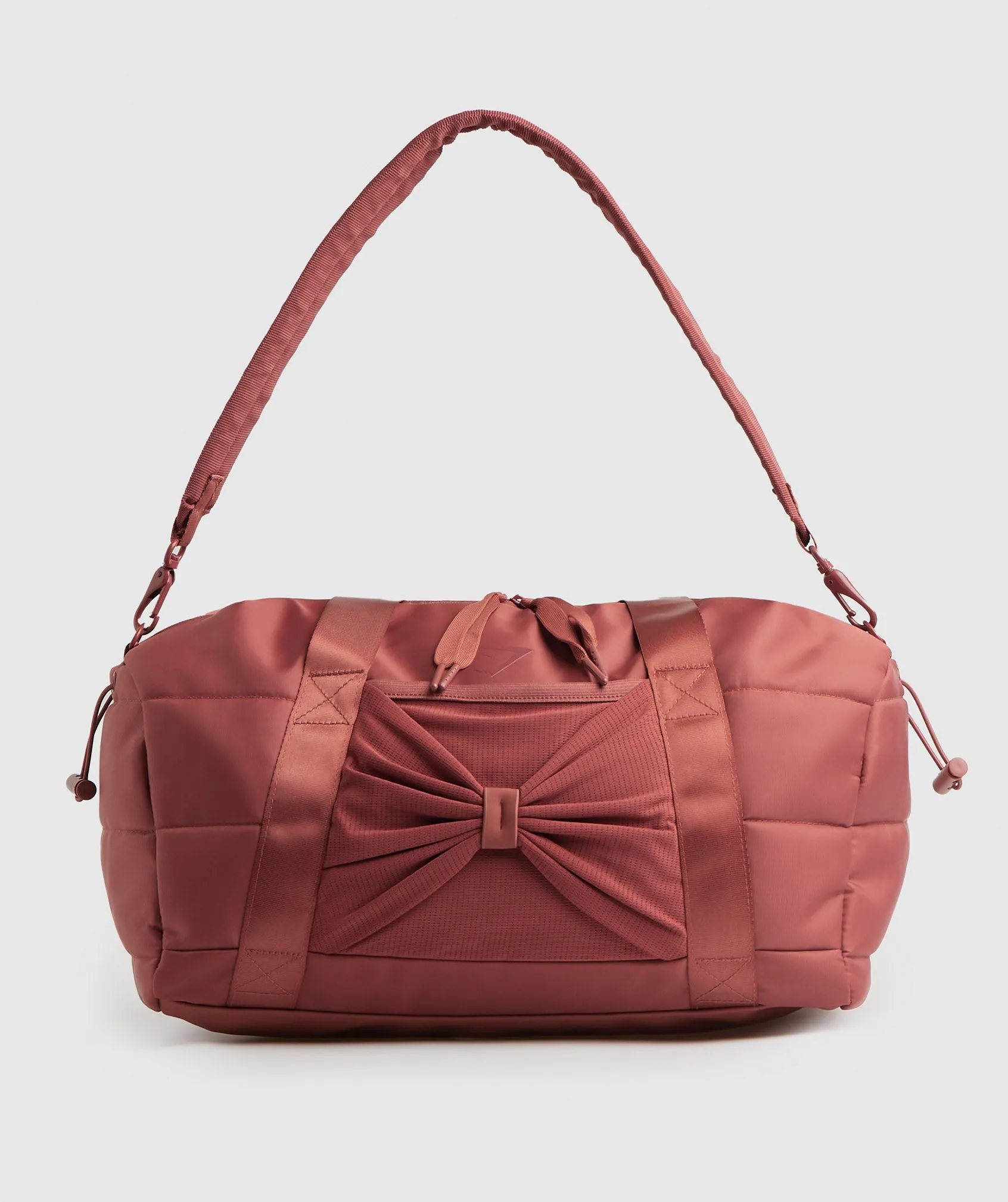 Gymshark Studio Holdall - Rose Brown