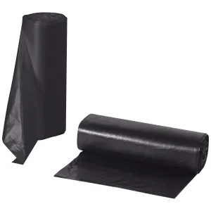 High Density Trash Liners - Black, 56 Gallon, .86 Mil.