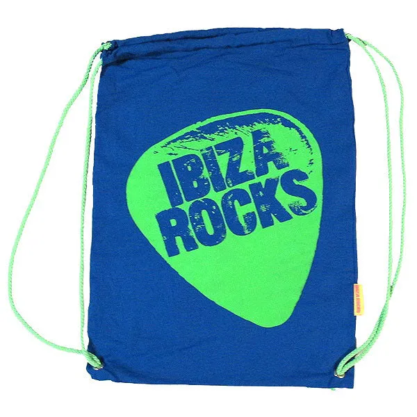 Ibiza Rocks Neon Plectrum Drawstring Bag