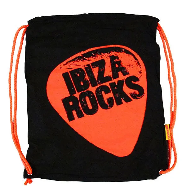 Ibiza Rocks Neon Plectrum Drawstring Bag