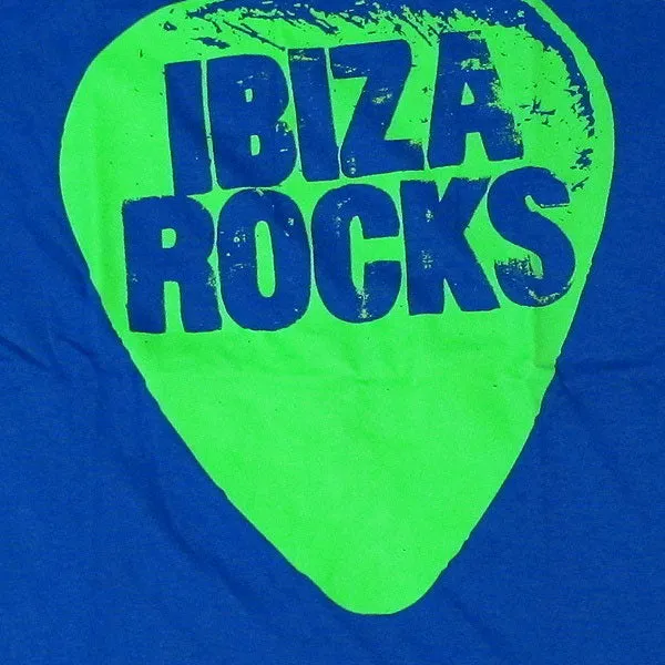 Ibiza Rocks Neon Plectrum Drawstring Bag