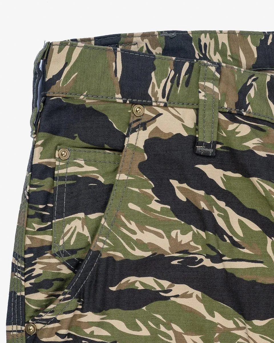 Iron Heart IH-737-TSC Satin Camouflage Cargo Pants - Tiger Stripe