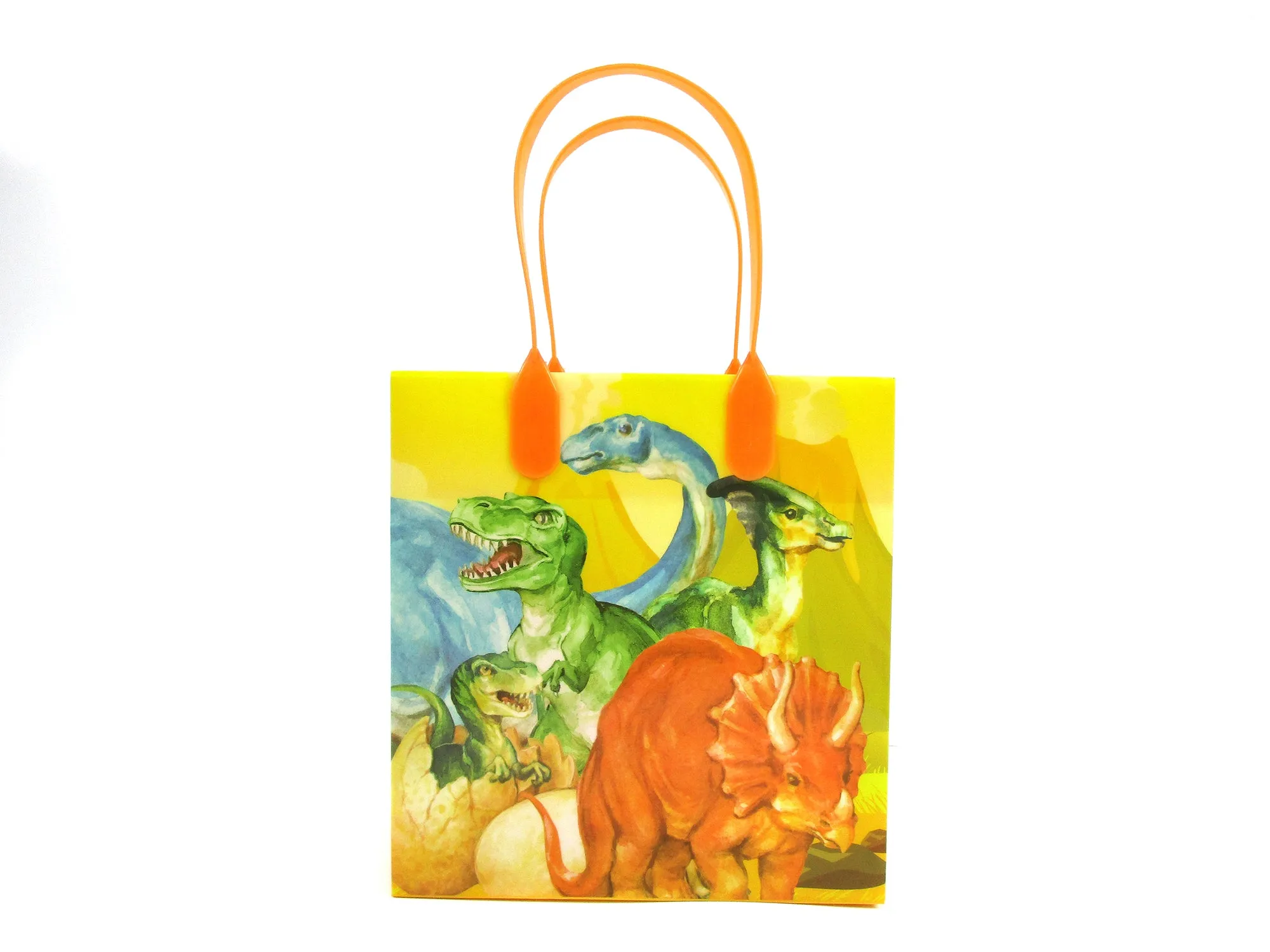 Jurassic Dinosaur Party Favor Bags Treat Bags - Set of 6 or 12