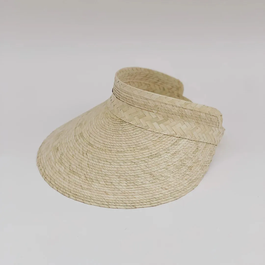 Leah Rio Straw Visor