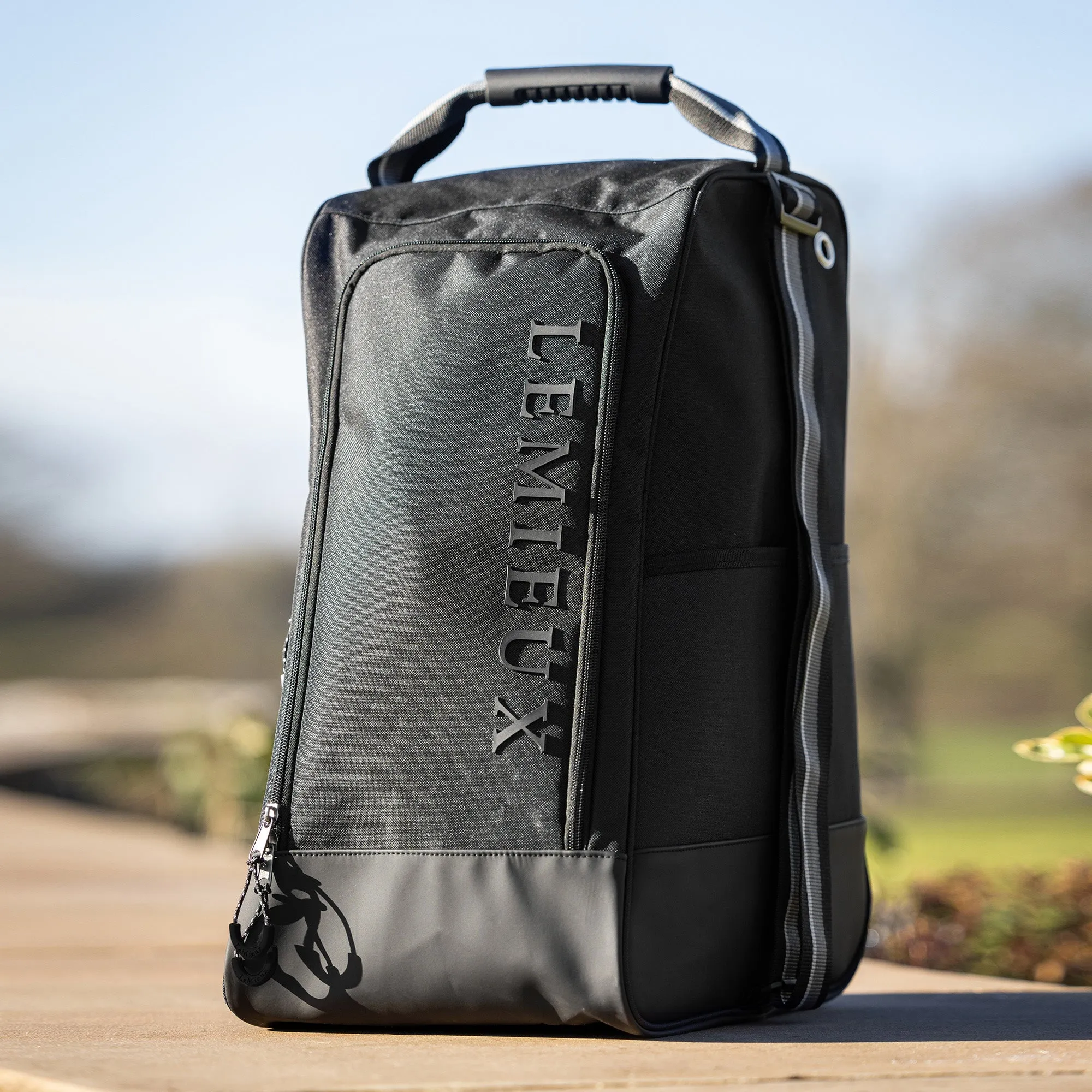 Lemieux Elite Wellington Boot Bag - Black