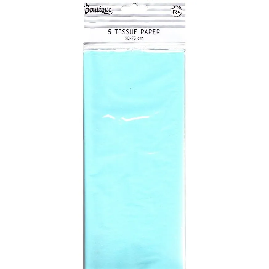 Light Blue Tissue Paper Pictura