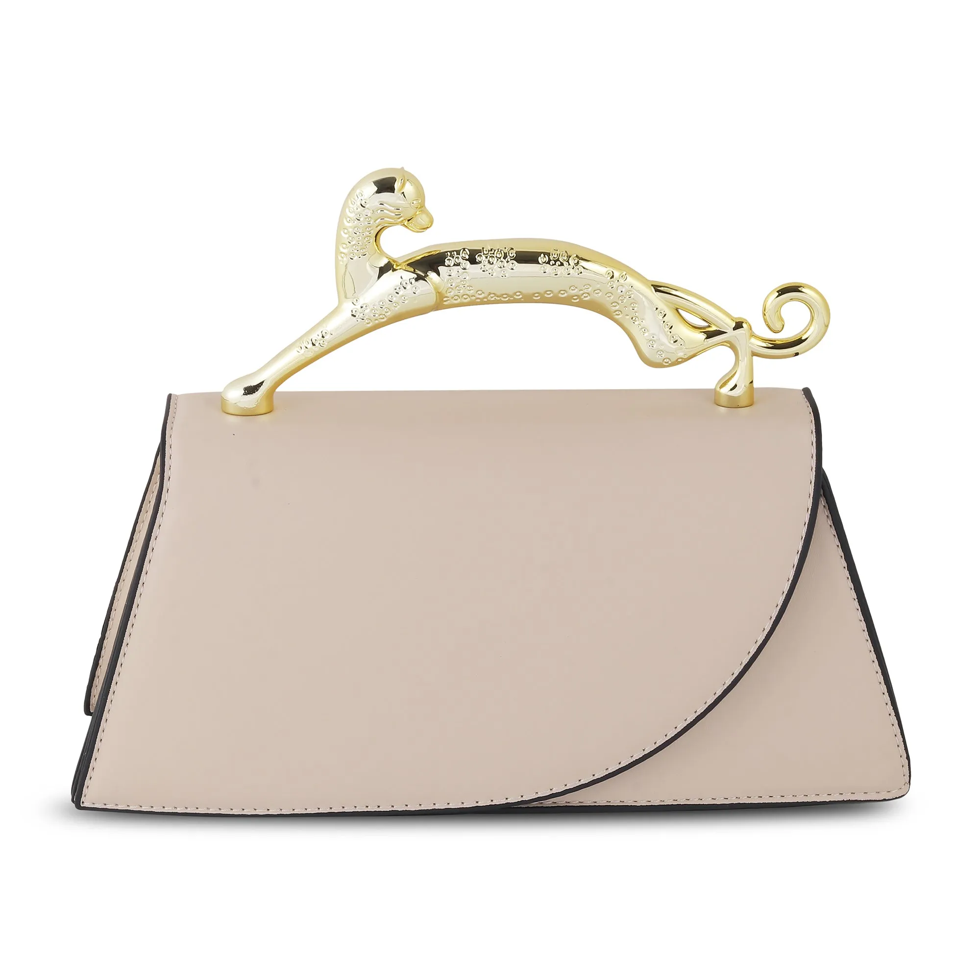 MADONNA- BEIGE CLUTCH BAG