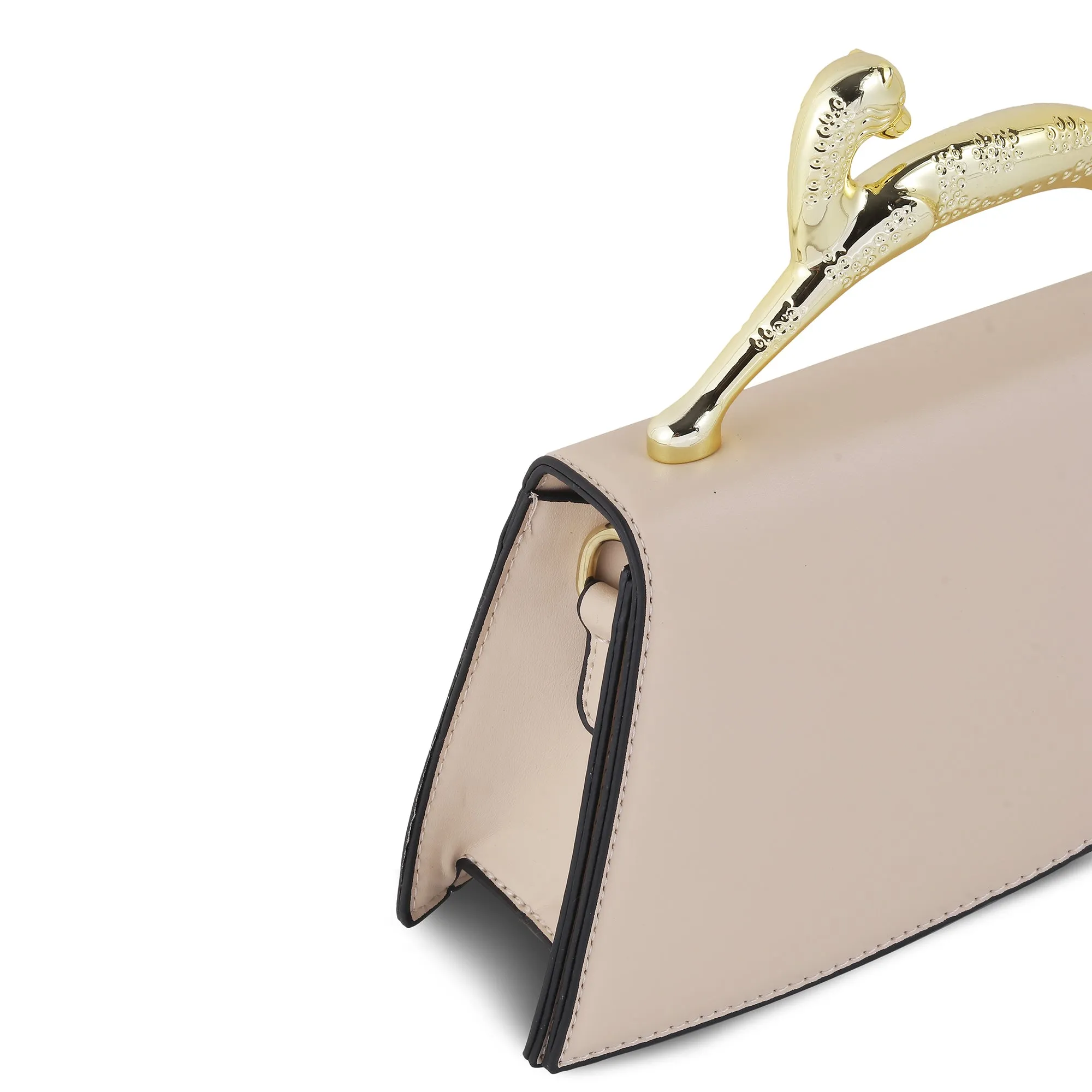 MADONNA- BEIGE CLUTCH BAG