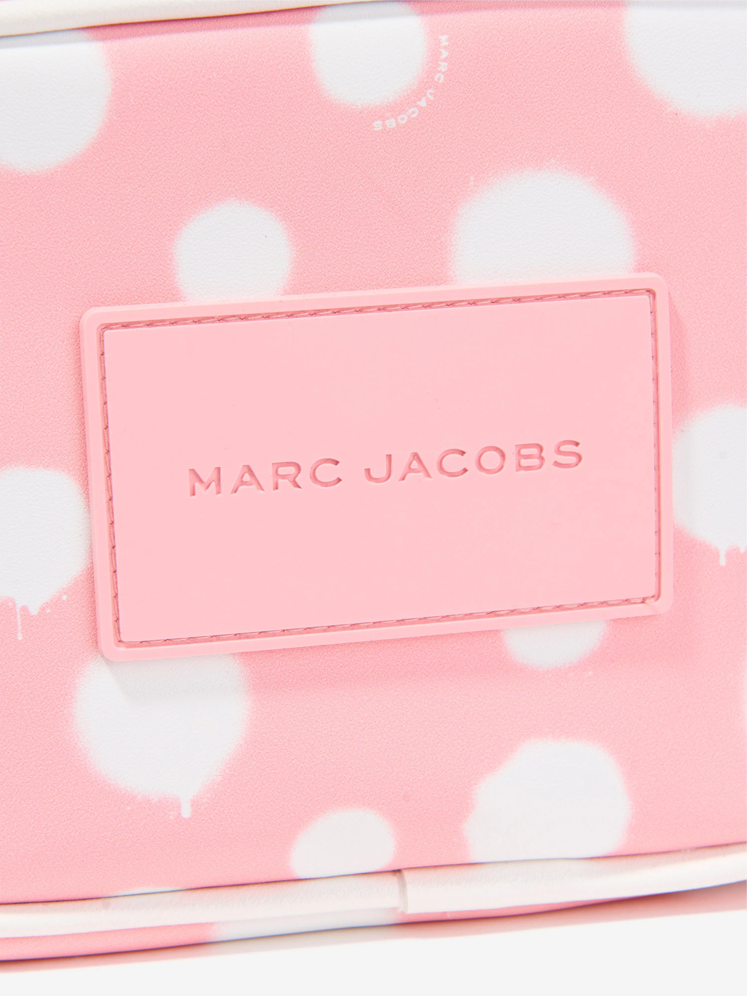 MARC JACOBS Girls Spray Spots Shoulder Bag in Pink (16.5cm)