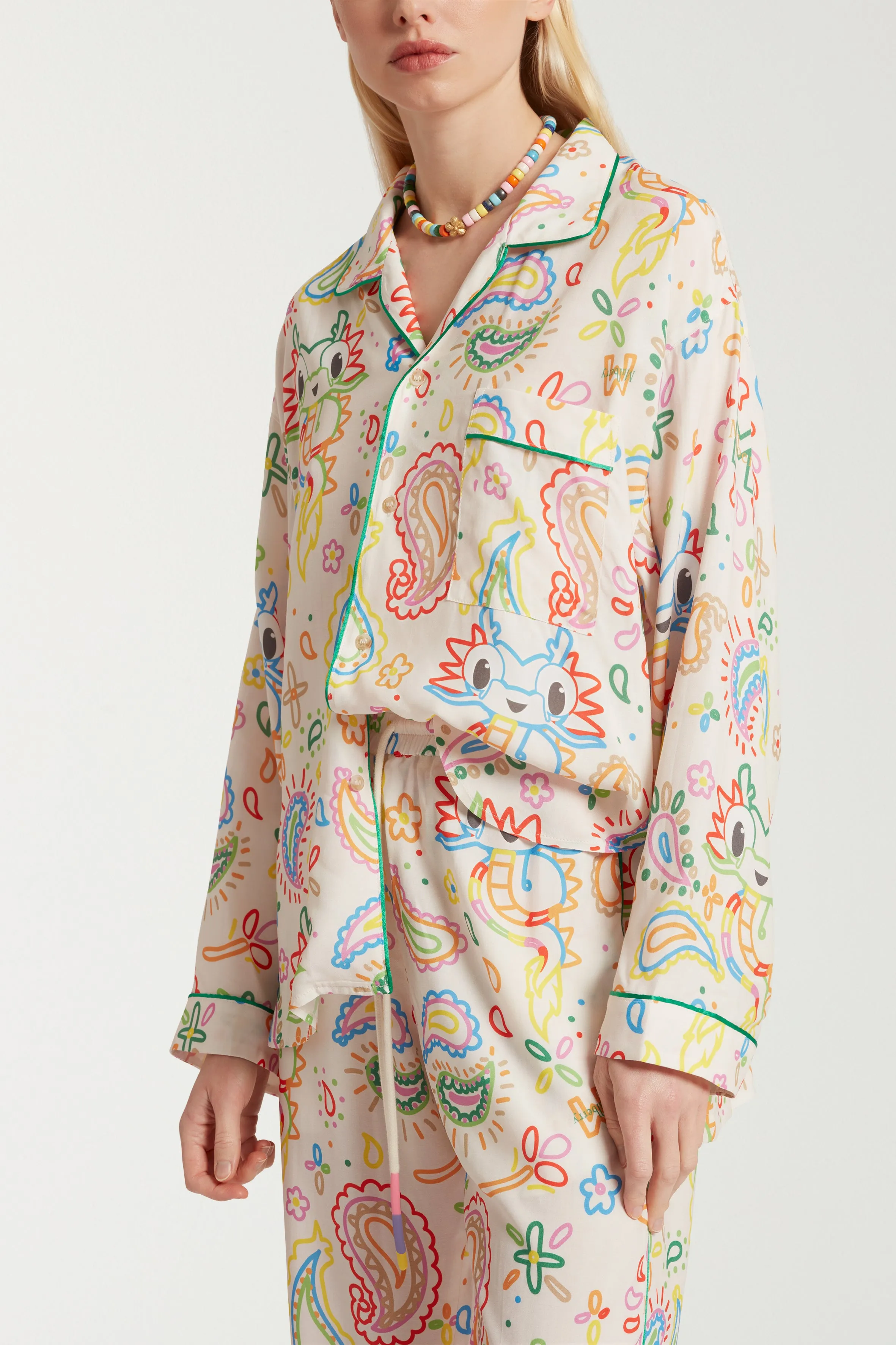 Mulberry x Mira Mikati Printed Relaxed Shirt