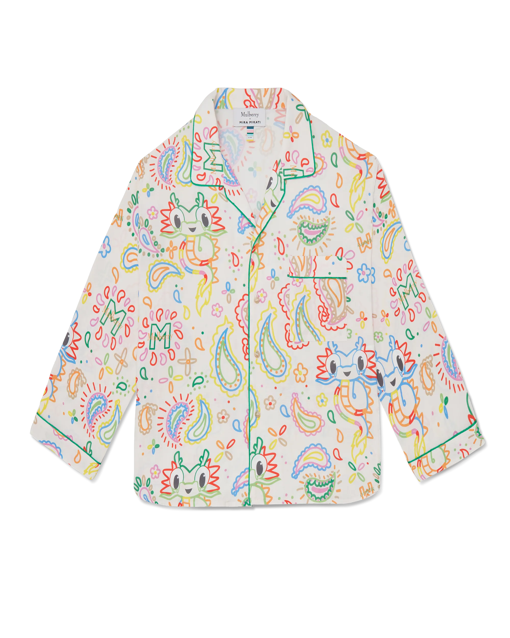 Mulberry x Mira Mikati Printed Relaxed Shirt