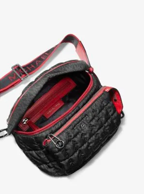 Slater Medium Logo Quilted Nylon Sling Pack