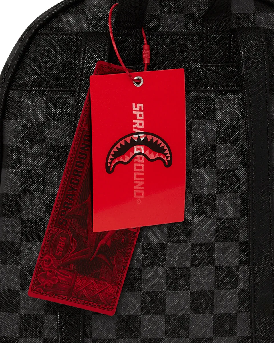 Sprayground Evil Genius Savage In Black Red Backpack