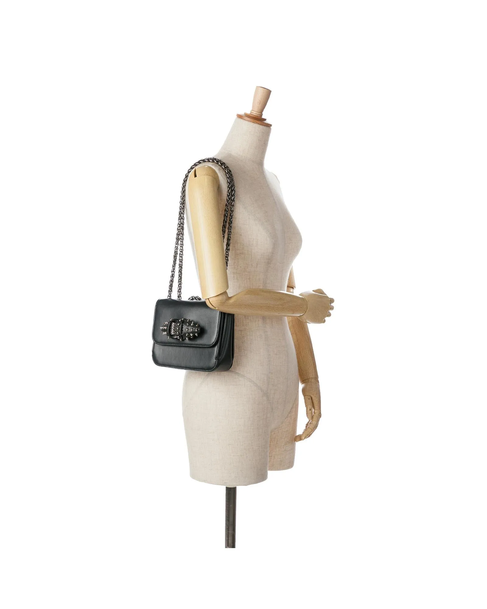 Sweet Charity Leather Crossbody with Bow Details