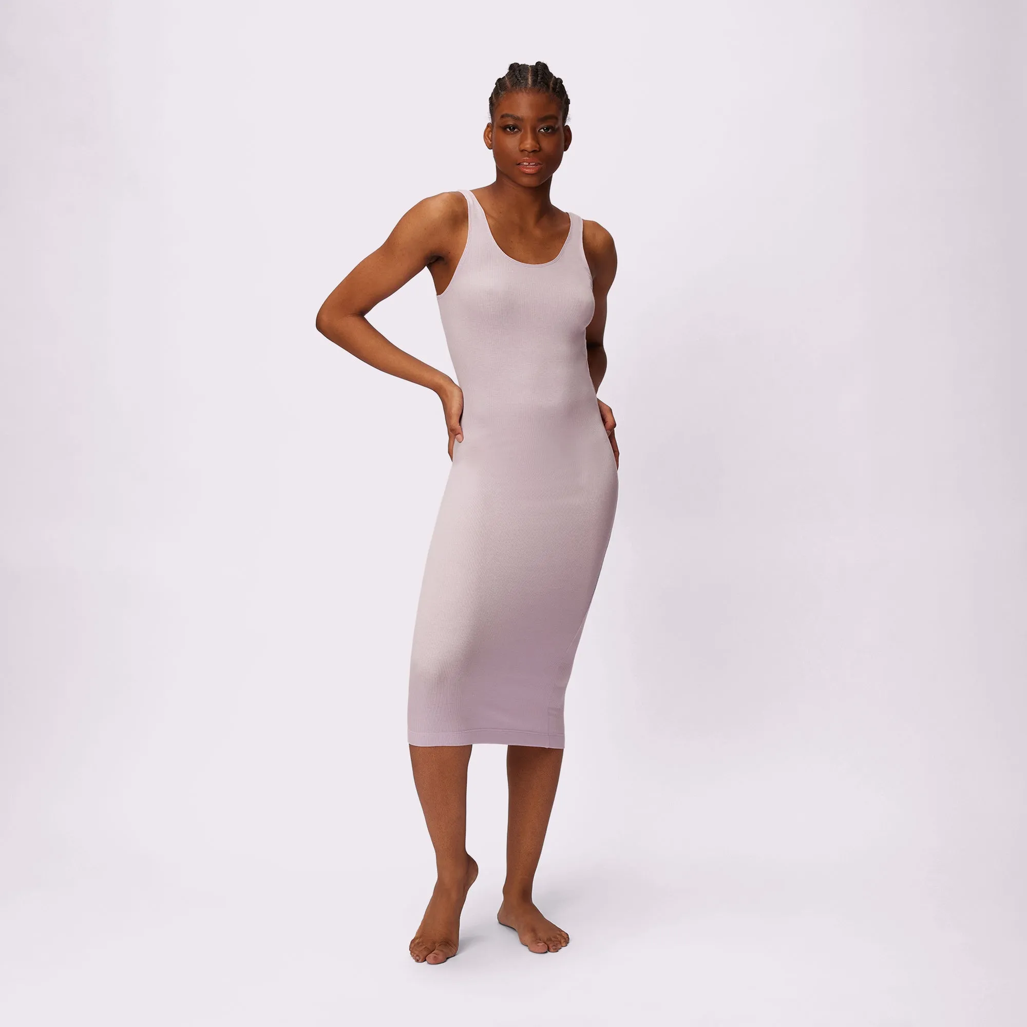 The Sculpting Everywhere Dress | Lush Rib | Archive (Mist)