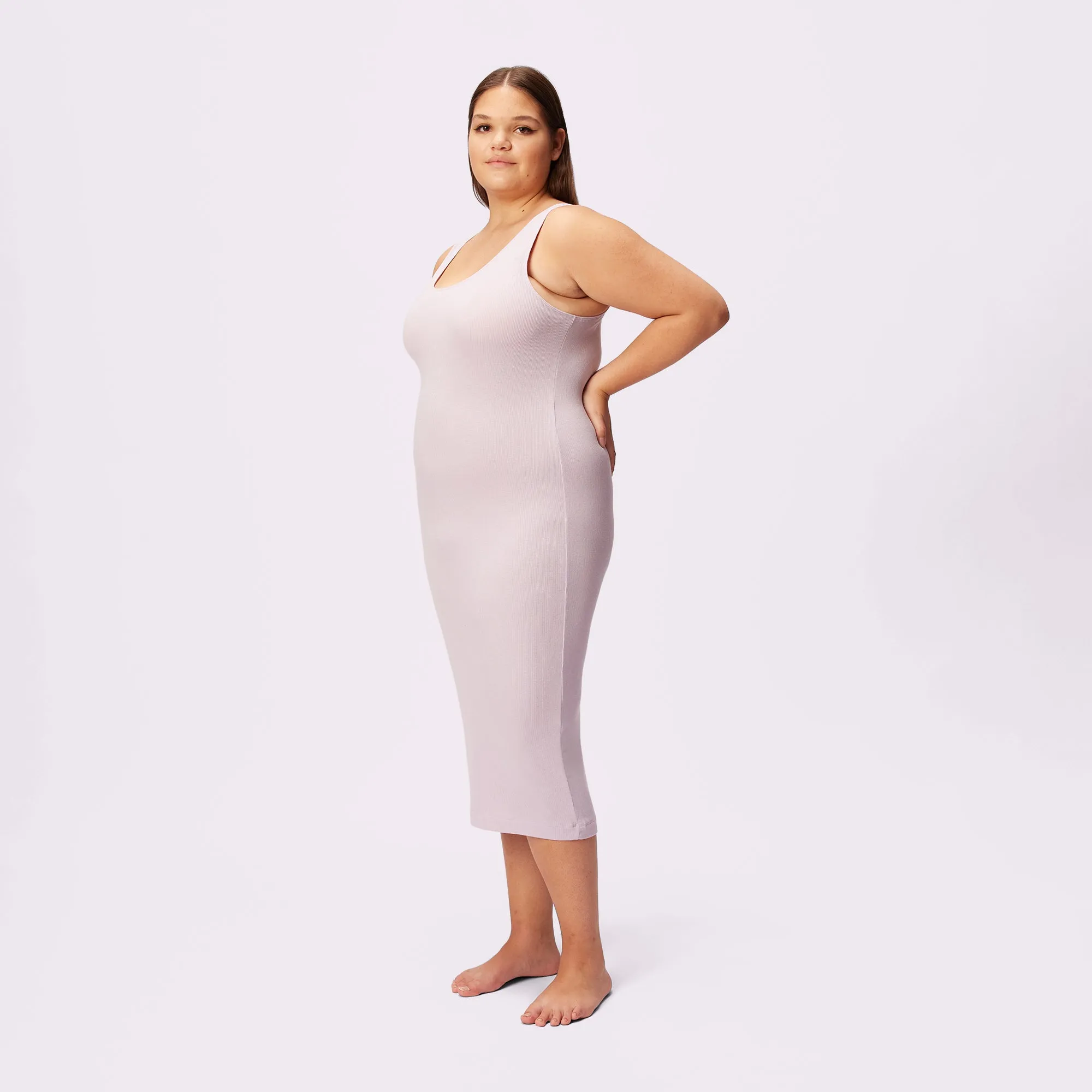 The Sculpting Everywhere Dress | Lush Rib | Archive (Mist)