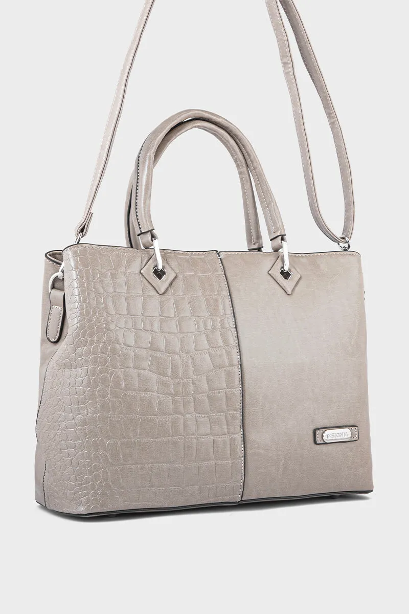 Top Handle Hand Bags BH0068-Beige