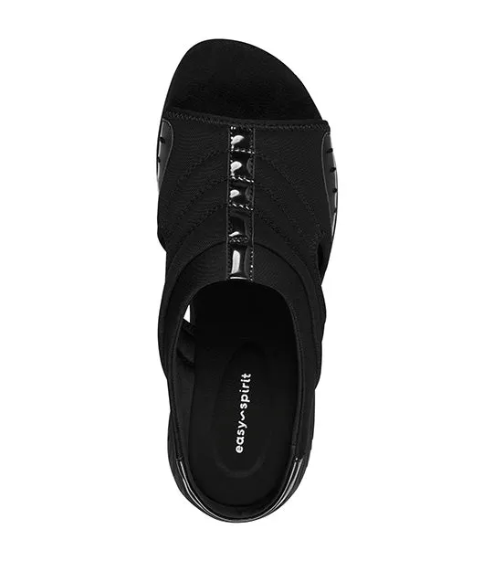 Tracie Slip-On Sandals Black