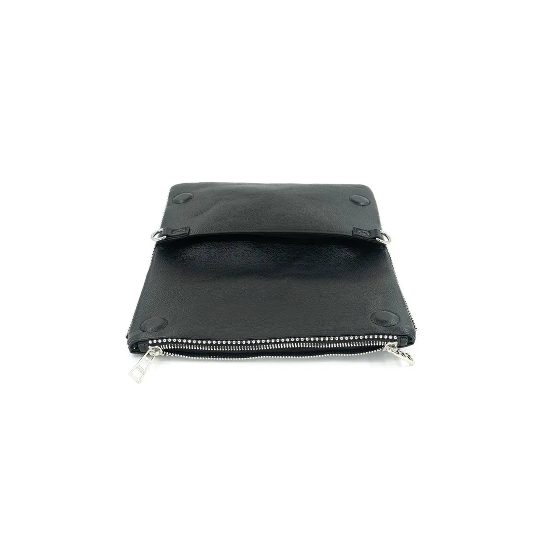 Vegan Leather Flap Bag